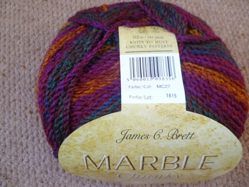 James brett marble chunky - c,