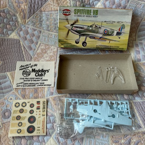 Airfix spitfire 02046 72 - airfix,