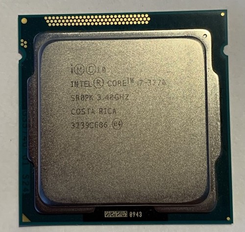 Intel sr0pk core 3770 - intel,