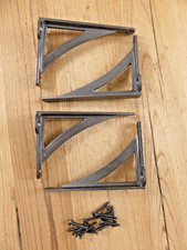 4 Cast Iron ANGLE Brackets