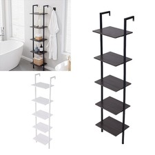 Wooden Ladder Shelving Unit 5
