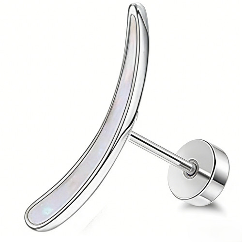 16g labret piercing stud 316l - labret,