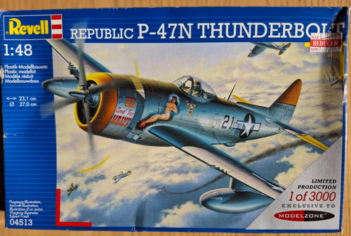 Revell republic p - 1/48, p-47n