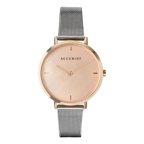 Accurist pink dial ladies - pink,