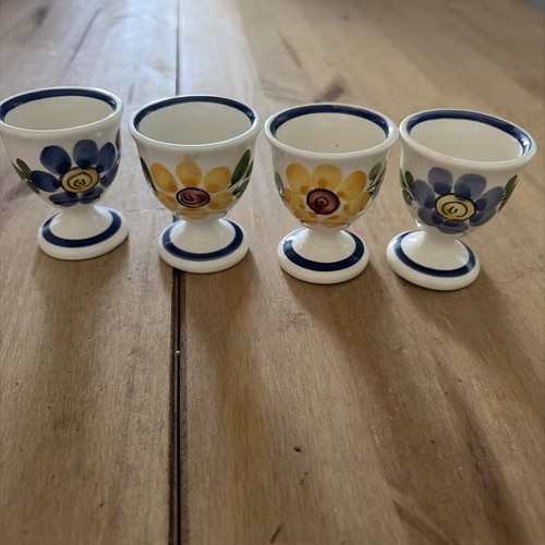 Vintage hand painted yellow - hand,