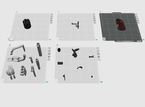 Dragoon revolver kit - kit, 1:1