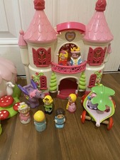 ELC Happyland Fairytale Princess Castle, Fairy House and 12 Figures BUNDLE