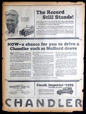 1925 Newspaper Full Page Ad -