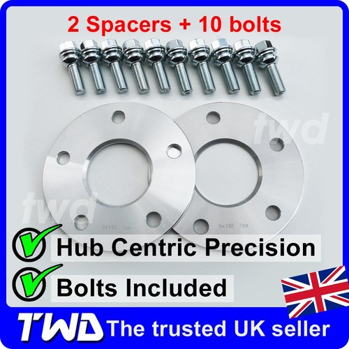 7mm alloy wheel spacer kit - alloy,