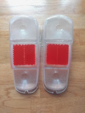 CLASSIC MINI PICKUP MK1 REAR CLEAR LIGHT LENSES RARE WORKS COOPER 1380 ROVER P4