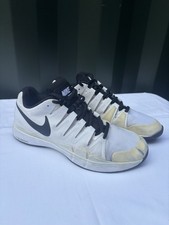 Nike Men’s 9 Zoom Vapor 9.5 Tour White Black Federer Rafa Tennis