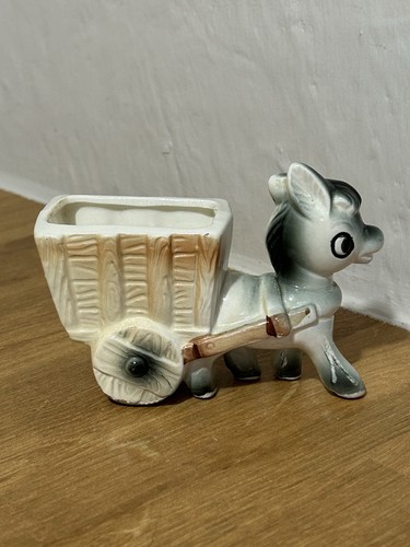 Cute little vintage donkey - cute,