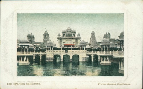 Postcard franco british - franco,