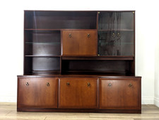 Display cabinet retro - cabinet, mahogany