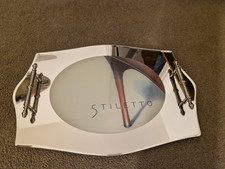 vanity mirror tray,perfume jewelry with handles