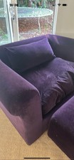 Habitat louis aubergine velvet - louis,