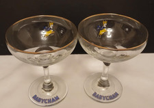 2 x 1970's Babycham glasses #1