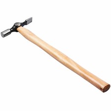 4oz Cross Pein Hammer 13" (325mm)Wooden Handle Small Pin Panel Tack Nails Clip