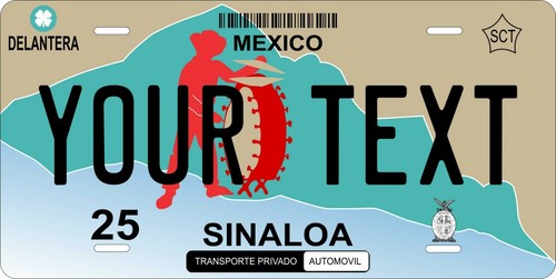 Sinaloa 2002 mexico license - sinaloa,