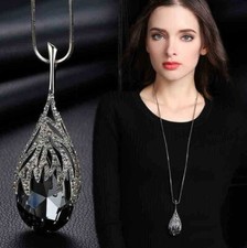 Lady Fashion Rhinestone Drop