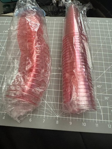 Unbranded 150ct pink plastic - unbranded, 150ct.