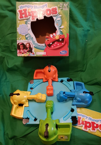 Hungry hippos ball game - hungry,