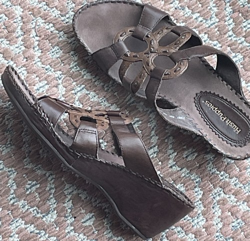 Hush puppies brown leather - hush,