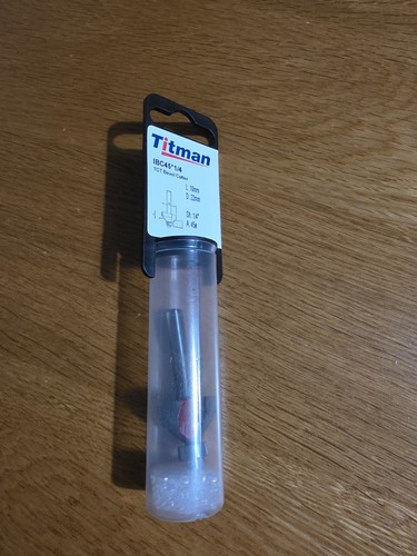 Titman ibc45 tct bevel - titman, ibc45*1/4