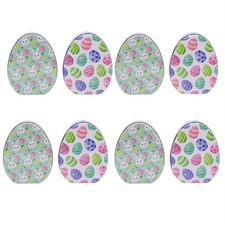 Set of Easter Egg Shaped Tins