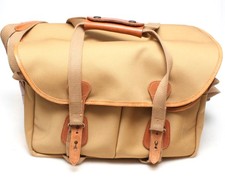 Billingham 335 Khaki / Tan Leather Camera Bag - Fits DSLR / Mirrorless Camera
