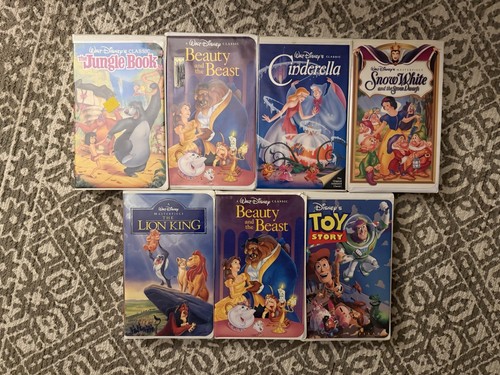 Disney vhs tapes children - disney,