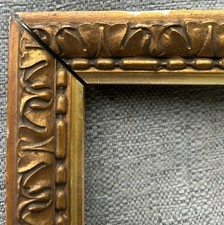 Antique gesso wood - gesso,