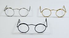 Toy Glasses - Mini Spectacles for Dolls or Santas - Choice of Sizes & Colours