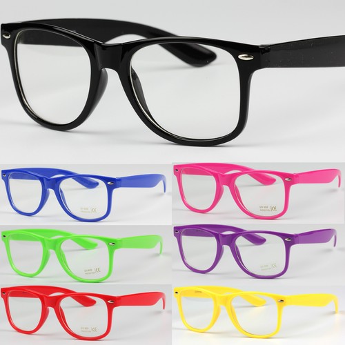 Mens womens square clear - mens, lens
