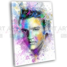 Elvis Presley Abstract Canvas