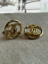 Chanel Round Vintage Earrings
