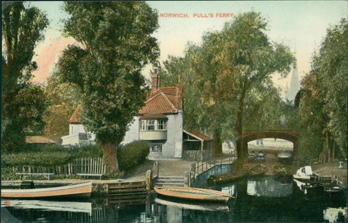 Postcard norwich pulls ferry - pulls,