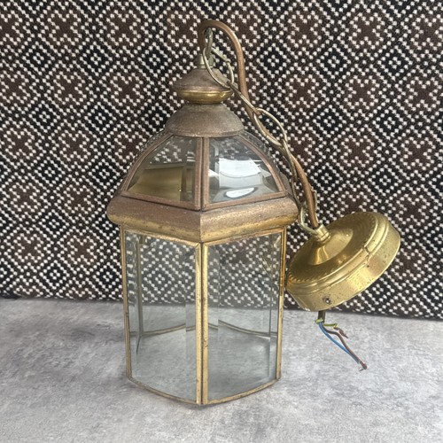 Vintage brass ceiling - brass,