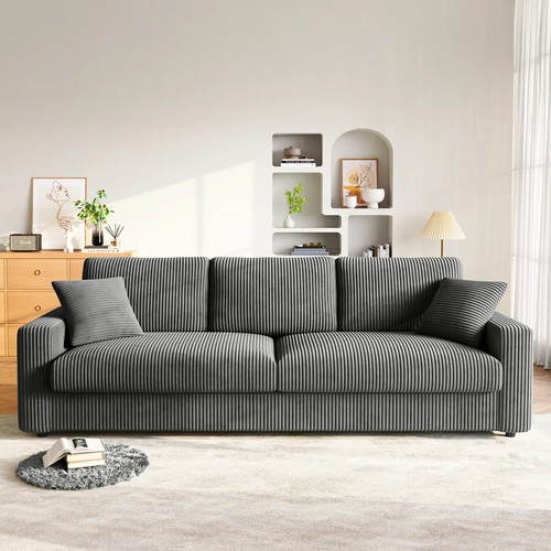 Seater corduroy sofa large - corduroy,