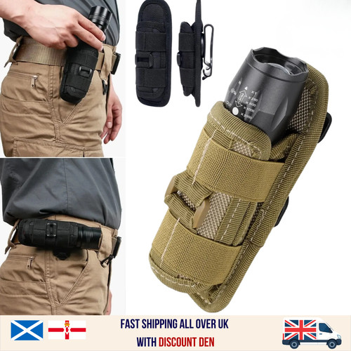 Tactical flashlight pouch - tactical,