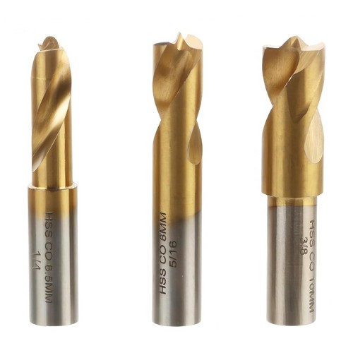 3pcs spot weld drill - 3pcs, bits