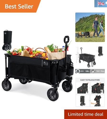 Foldable camping trolley with - camping,