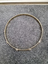 Ludwig 14in 10-lug Brass Die Cast Snare Drum Hoop Batter Side