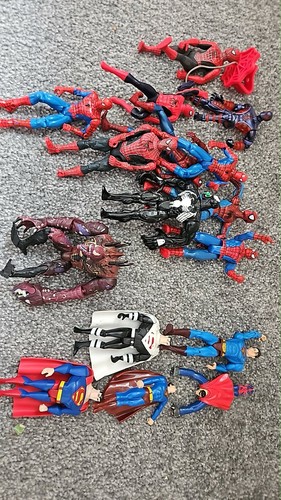 Collection retro spider man - collection, of