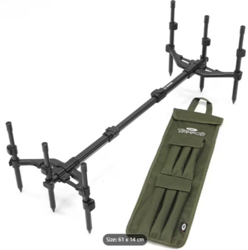 Carp fishing pod rod stand - rod,