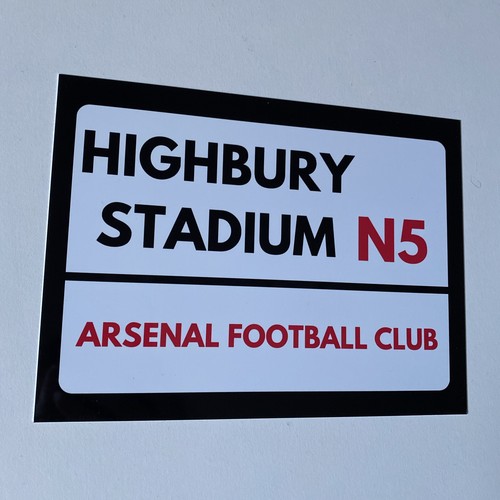 Arsenal highbury stadium metal - arsenal,