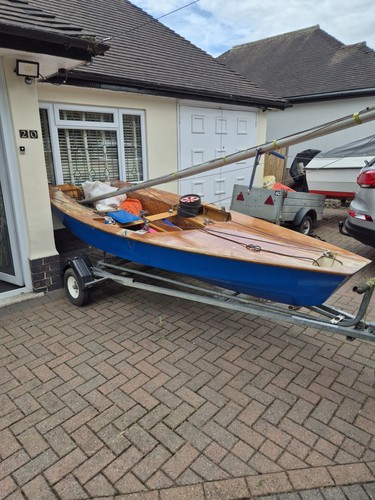 Mirage 13ft wooden sailing - 13ft,