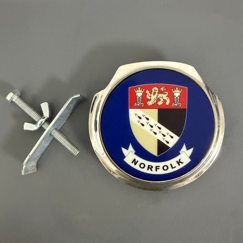 Norfolk car grille badge free - car,