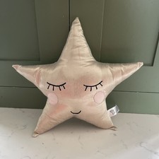 SWEET DREAMS GOLD STAR CUSHION PILLOW  by Sass & Belle