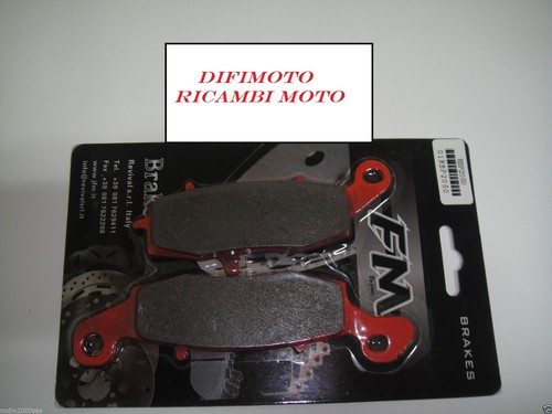 Rear brake pads rbp2050 - brake, fm